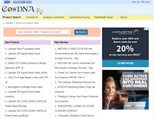 Tablet Screenshot of cosdna.com